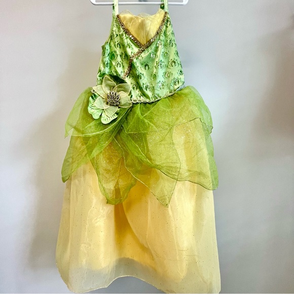 Tiana Disney Princess Gown / Castle Collection Dress / Princess and the Frog - Picture 3 of 11